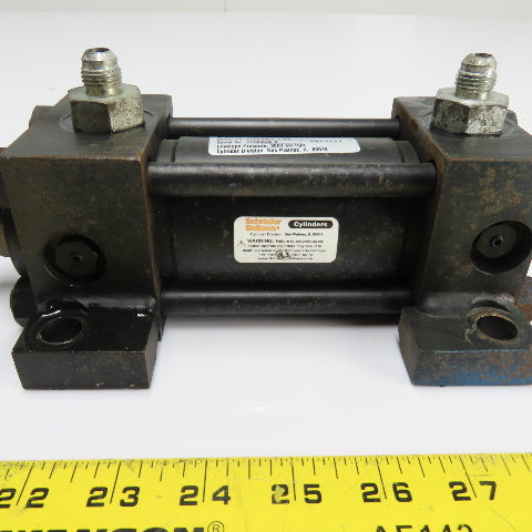 Schrader Bellows PHBA10821 Hydraulic Cylinder 2.5" Stroke 2" Bore 3000 PSI