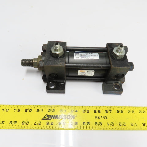 Schrader Bellows PHBA10821 Hydraulic Cylinder 2.5" Stroke 2" Bore 3000 PSI
