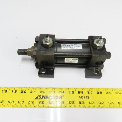 Schrader Bellows PHBA10821 Hydraulic Cylinder 2.5" Stroke 2" Bore 3000 PSI