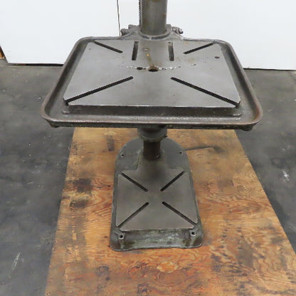 Walker Turner 1100 Variable Speed 20" Vertical Drill Press 208-230/480V 3Ph 1Hp