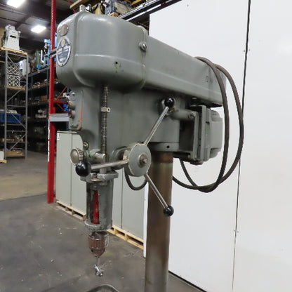 Walker Turner 1100 Variable Speed 20" Vertical Drill Press 208-230/480V 3Ph 1Hp