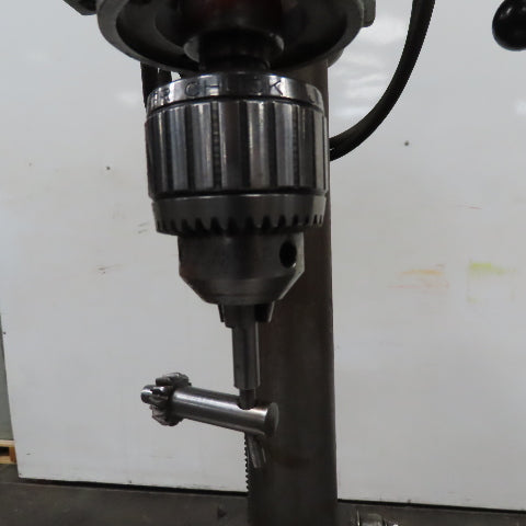 Walker Turner 1100 Variable Speed 20" Vertical Drill Press 208-230/480V 3Ph 1Hp
