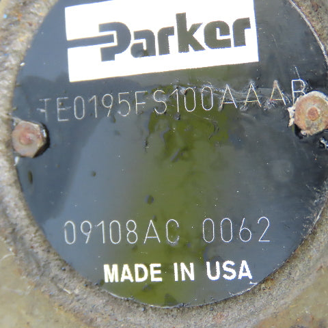 Parker TE0195FS100AAAB High Torque Hydraulic Motor 1" Shaft