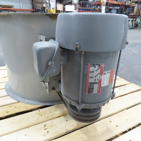 Dayton 3C411 24" Belt Driven Tubeaxial Fan 3Hp 208-230/460V