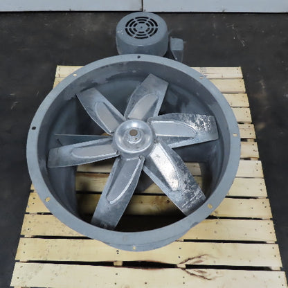 Dayton 3C411 24" Belt Driven Tubeaxial Fan 3Hp 208-230/460V