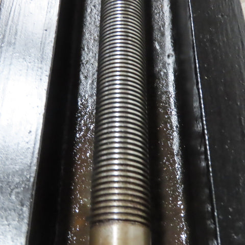Setco 2Y 60" Travel Lead Screw Single Axis Slide Plate 90/130VDC 5.5:1 Ratio
