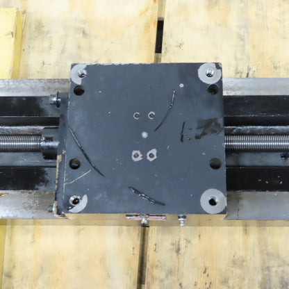Setco 2Y 60" Travel Lead Screw Single Axis Slide Plate 90/130VDC 5.5:1 Ratio