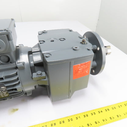 Lenze MHEMABR090-12C1U G50BH145VCK3C i=69.813 Ratio Gearmotor 1.1kW 460V 24.9RPM
