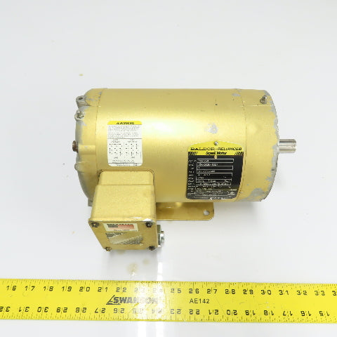 Baldor CEM3546T 1HP AC Electric Motor 230/460V 3Ph 1760RPM 143TC Frame