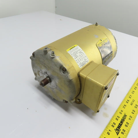 Baldor CEM3546T 1HP AC Electric Motor 230/460V 3Ph 1760RPM 143TC Frame
