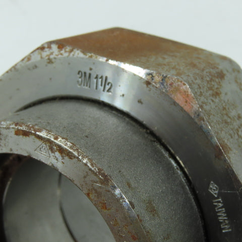 1-1/2" 3M Stainless Steel Socket Weld Union A/SA182