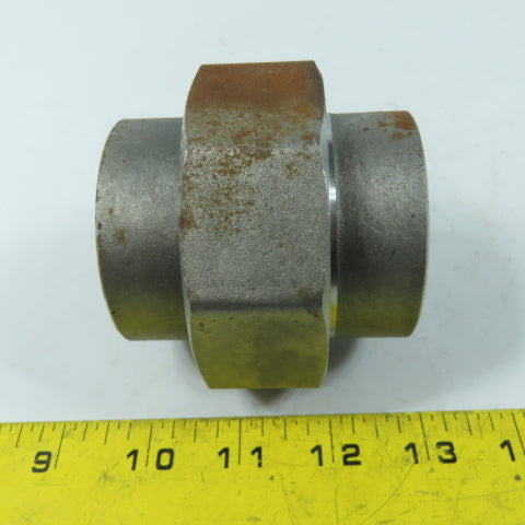 1-1/2" 3M Stainless Steel Socket Weld Union A/SA182