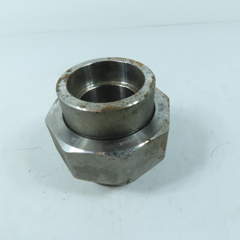 1-1/2" 3M Stainless Steel Socket Weld Union A/SA182