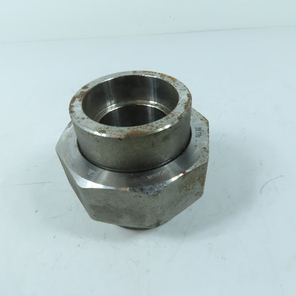1-1/2" 3M Stainless Steel Socket Weld Union A/SA182