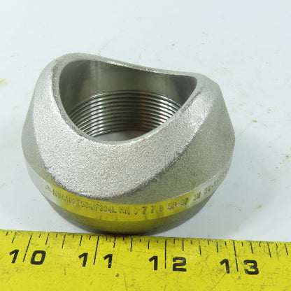 36- 2-1/2" x 2" 3M Stainless Steel Thredolet Threaded Adaptor