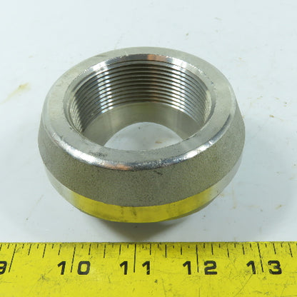 36- 2-1/2" x 2" 3M Stainless Steel Thredolet Threaded Adaptor