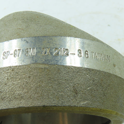 36- 2-1/2" x 2" 3M Stainless Steel Weldolet Socket Weld Adaptor