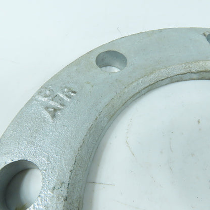 6" Galvanized Steel Butt Weld Flange 8 Bolt Mount PIP ASTM A-536