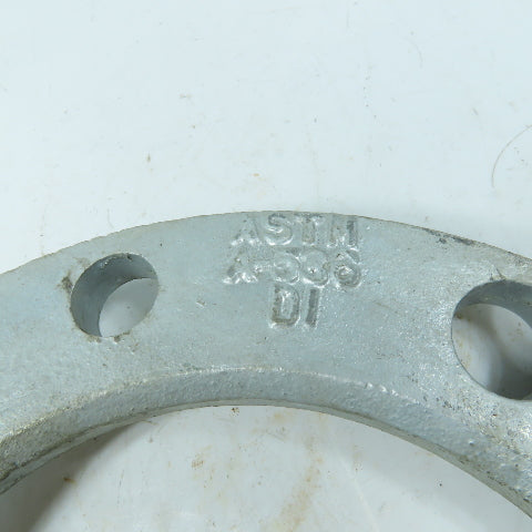 6" Galvanized Steel Butt Weld Flange 8 Bolt Mount PIP ASTM A-536