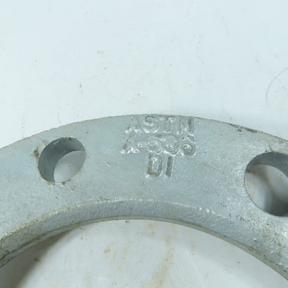 6" Galvanized Steel Butt Weld Flange 8 Bolt Mount PIP ASTM A-536