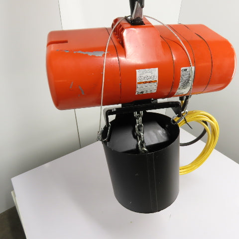CM Lodestar Model RRS 2Ton 4000LB Electric Chain Hoist 20'Lift 16FPM 230/460 3Ph