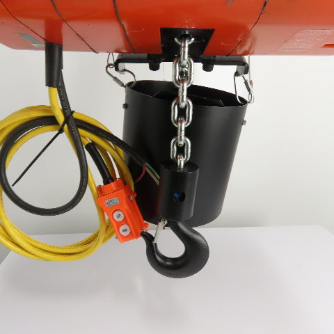 CM Lodestar Model RRS 2Ton 4000LB Electric Chain Hoist 20'Lift 16FPM 230/460 3Ph