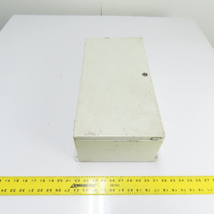 Hoffman LHC234610 18" x 9" x 6" Electrical Enclosure NEMA 4 12 W/ Backplate
