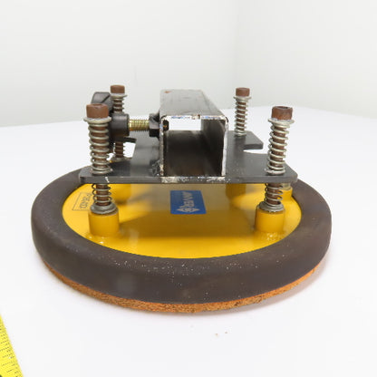 Anver VP128Q-A2C4 11" OD Spring Loaded Vacuum Suction Cup Lifter Pad