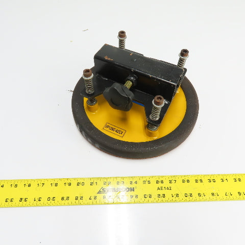 Anver VP128Q-A2C4 11" OD Spring Loaded Vacuum Suction Cup Lifter Pad