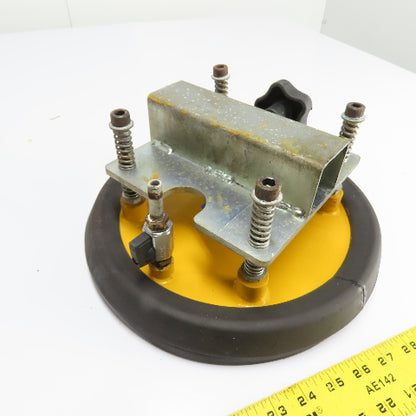 Anver VP128Q-A2C4 11" OD Spring Loaded Vacuum Suction Cup Lifter Pad