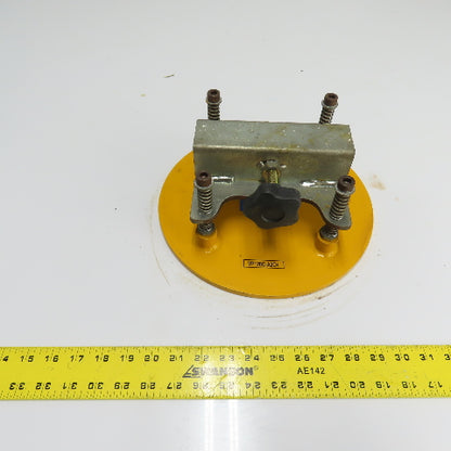 Anver 11" OD Spring Loaded Vacuum Suction Cup Lifter Pad