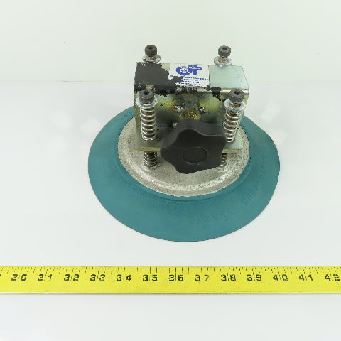 Anver 9-3/4" OD Spring Loaded Vacuum Suction Cup Lifter Pad