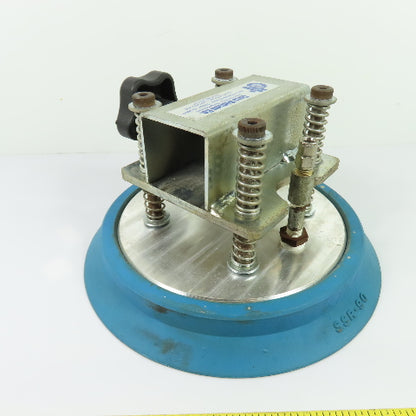 Anver SSR-90 9" OD Spring Loaded Vacuum Suction Cup Lifter Pad