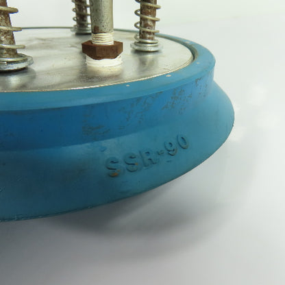 Anver SSR-90 9" OD Spring Loaded Vacuum Suction Cup Lifter Pad
