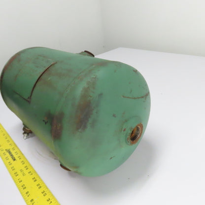Brunner 5 Gallon Horizontal Compressed Air Receiver Storage Tank 125PSI