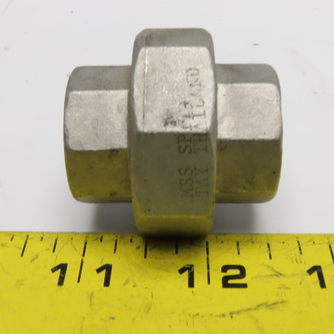 1/2" Stainless Steel Socket Weld Pipe Union 150# MSS SP-114