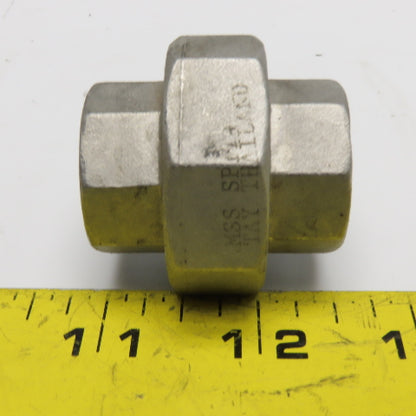 1/2" Stainless Steel Socket Weld Pipe Union 150# MSS SP-114