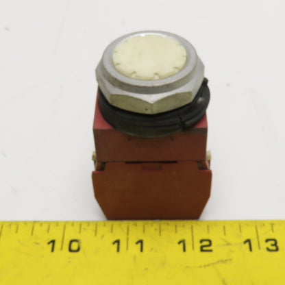 Siemens-Allis P30PLF1 White Illuminated Momentary Contact Switch