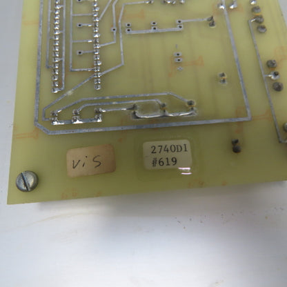 2740D1 2740 Speed Control Interface Display Panel Keypad Module
