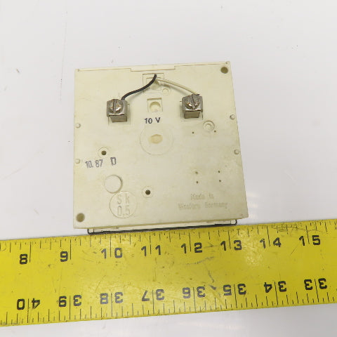 Analog Voltmeter Panel Meter 400V Max Scale Square