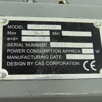 CAS IE-500E Digital Hanging Crane Scale 500 lb Capacity