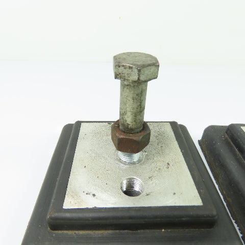 4" x 4" Anti Vibration Rubber Leveling Machine Pad Lot of 4