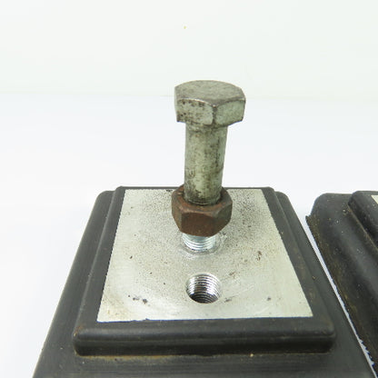 4" x 4" Anti Vibration Rubber Leveling Machine Pad Lot of 4