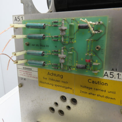Siemens 6SC 9355-0GC0 Kondensatorbaustein Capacitor Module Assembly 500A 350V