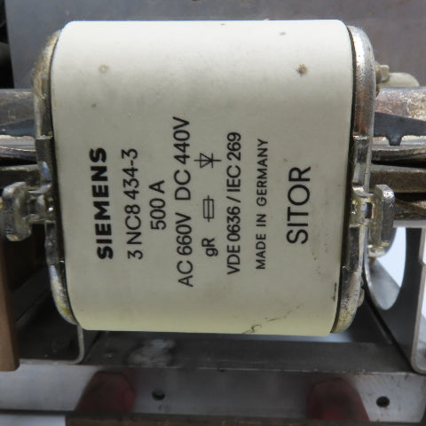 Siemens 6SC 9355-0GC0 Kondensatorbaustein Capacitor Module Assembly 500A 350V