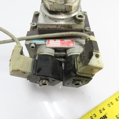 Herion XSZ 20 Dual Press Safety Valve 120V 2-8 Bar 60Hz