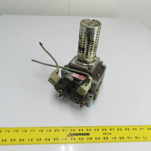 Herion XSZ 20 Dual Press Safety Valve 120V 2-8 Bar 60Hz