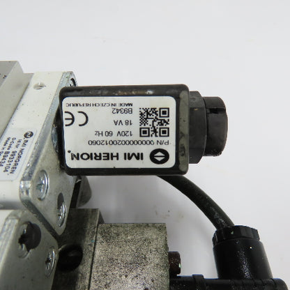 IMI Herion 2493039020112060 XSz 20 Dual Press Safety Valve 120V 60Hz 2-8Bar