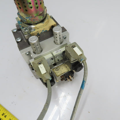 IMI Herion 2493039-0201-G XSz 20 Dual Press Safety Valve 120V 60Hz 2-8 Bar