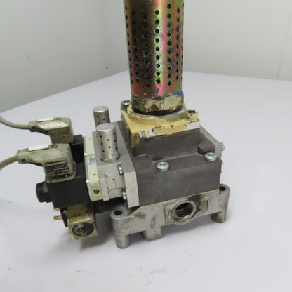 IMI Herion 2493039-0201-G XSz 20 Dual Press Safety Valve 120V 60Hz 2-8 Bar